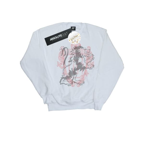 Harry Potter Girls Gryffindor Lion Crest Sweatshirt