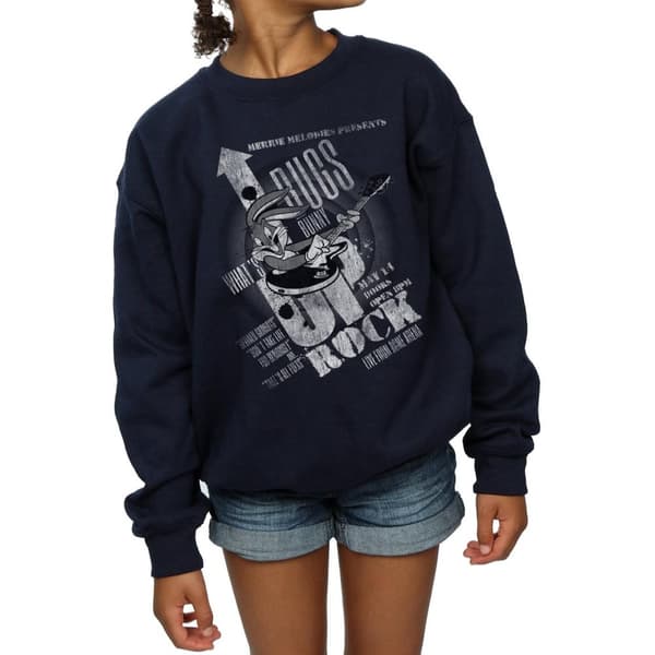 Looney Tunes Girls Bugs Bunny What´s Up Rock Sweatshirt