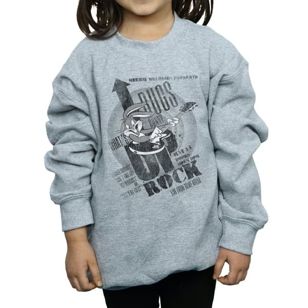 Looney Tunes Girls Bugs Bunny What´s Up Rock Sweatshirt