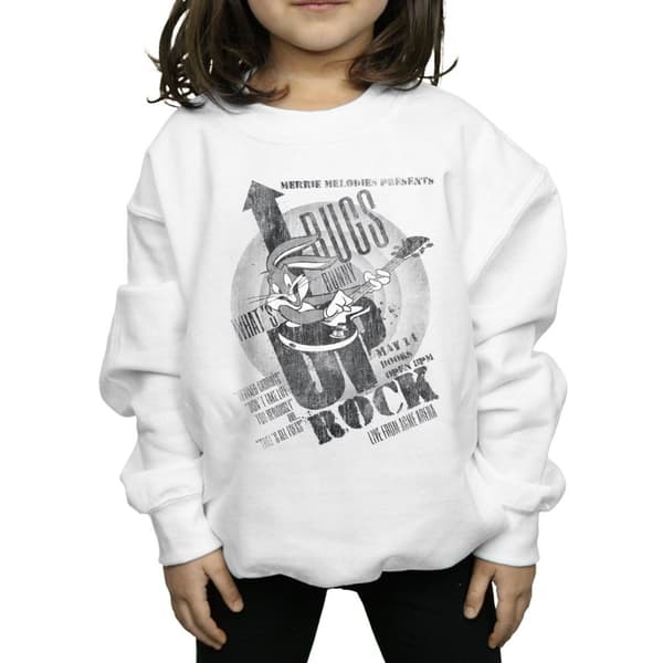Looney Tunes Girls Bugs Bunny What´s Up Rock Sweatshirt