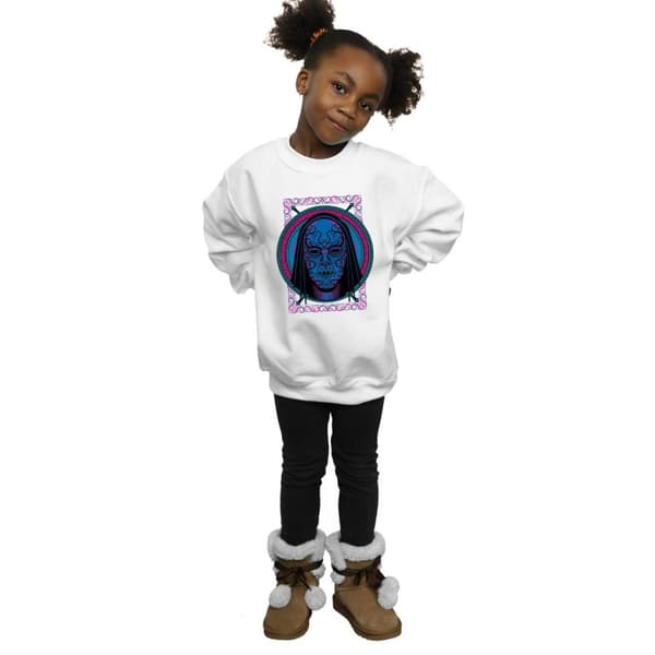 Harry Potter Girls Neon Death Eater Mask Sweatshirt