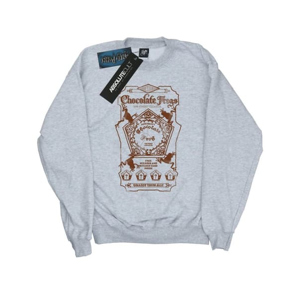 Harry Potter Boys Chocolate Frogs Mono Label Sweatshirt