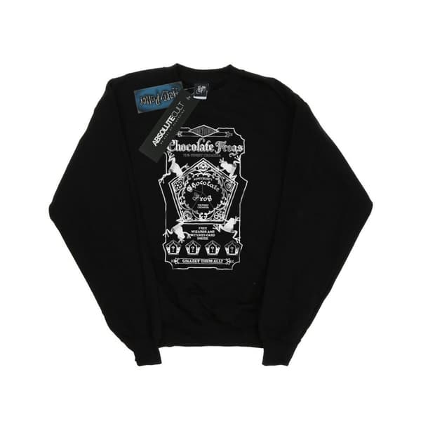 Harry Potter Boys Chocolate Frogs Mono Label Sweatshirt
