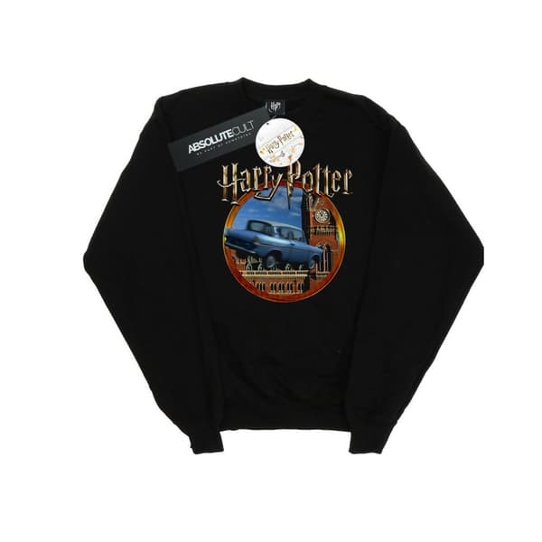 Harry Potter Pojkar - Sweatshirt med flygande bil
