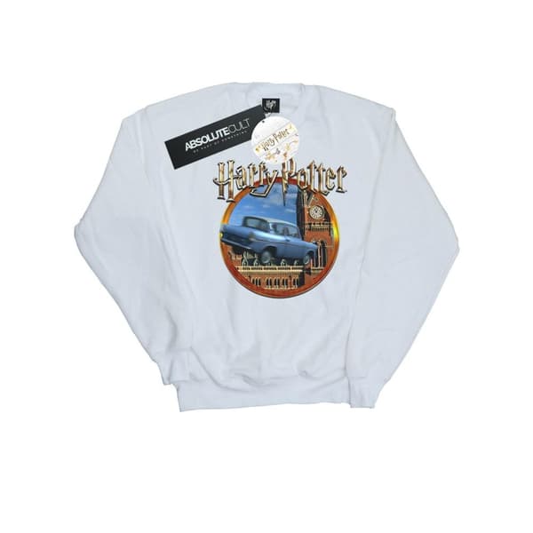 Harry Potter Pojkar - Sweatshirt med flygande bil