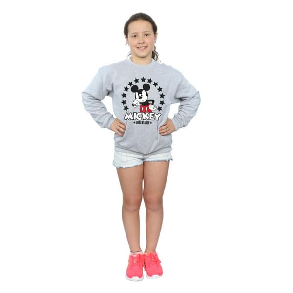 Disney Girls Mickey Mouse Unbeatable Sweatshirt