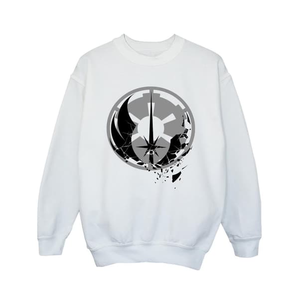 Star Wars Girls Obi-Wan Kenobi Fractured Logos Sweatshirt
