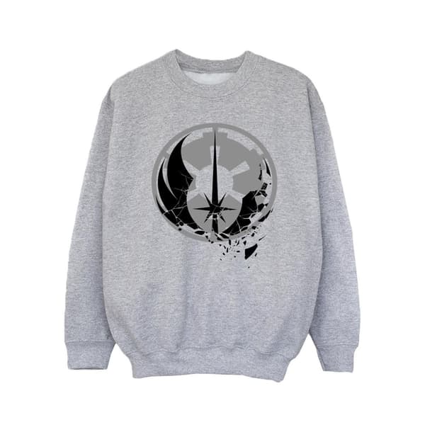 Star Wars Girls Obi-Wan Kenobi Fractured Logos Sweatshirt