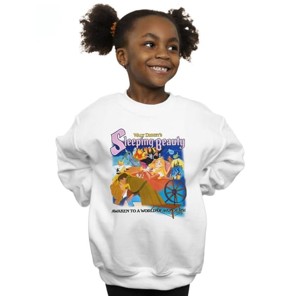 Disney Törnrosa Collage Affisch Sweatshirt för flickor