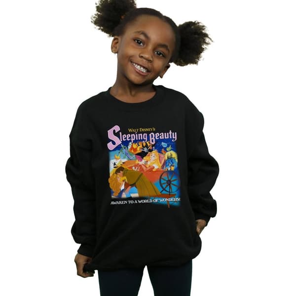 Disney Törnrosa Collage Affisch Sweatshirt för flickor