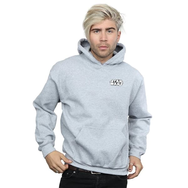 Star Wars Mens Logo Badge Hoodie