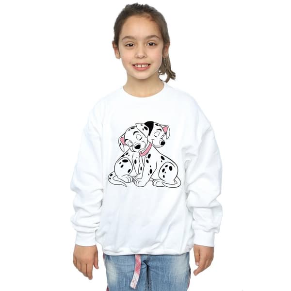 Disney Girls 101 Dalmatians Puppy Love Sweatshirt