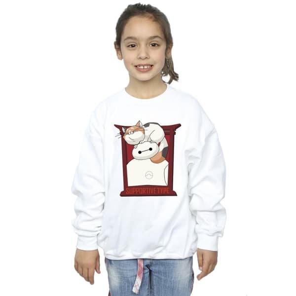 Disney Girls Big Hero 6 Baymax Frame Support Sweatshirt