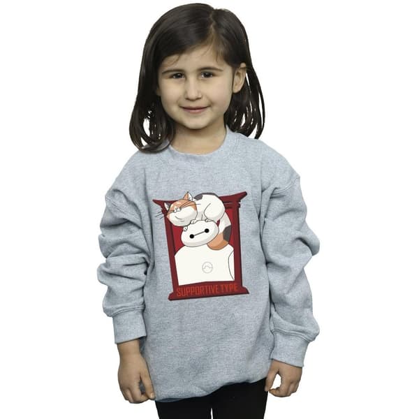 Disney Girls Big Hero 6 Baymax Frame Support Sweatshirt