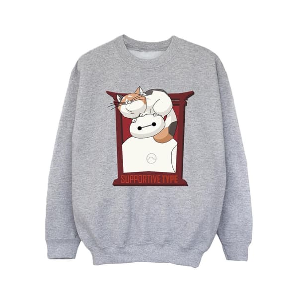 Disney Girls Big Hero 6 Baymax Frame Support Sweatshirt