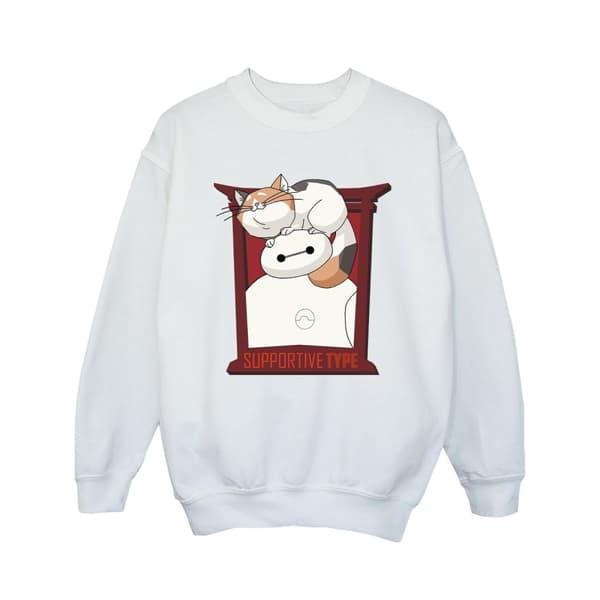 Disney Girls Big Hero 6 Baymax Frame Support Sweatshirt