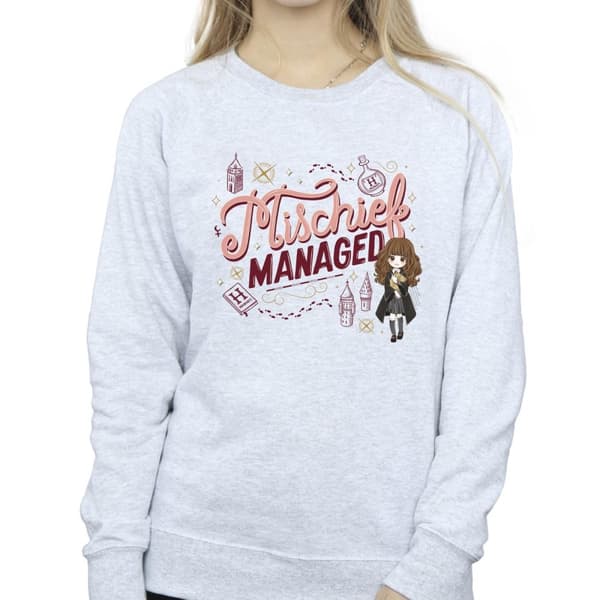 Harry Potter Womens/Ladies Mischief Managed Hermione Sweatshirt