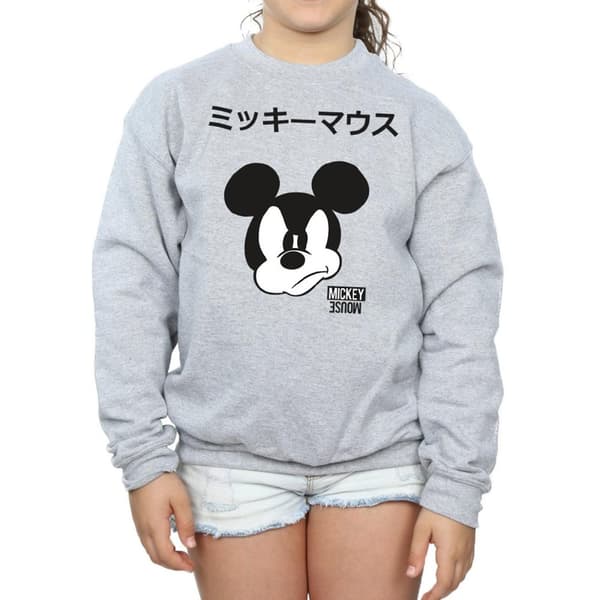 Disney Girls Mickey Mouse Japanese Sweatshirt