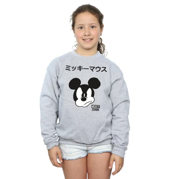 Disney Girls Mickey Mouse Japanese Sweatshirt