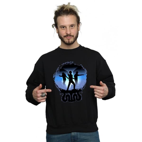 Harry Potter Mens Attack Silhouette Sweatshirt