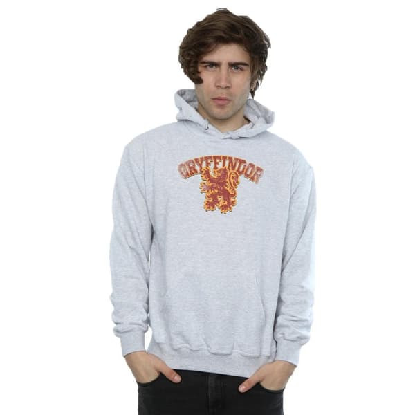Harry Potter Mens Gryffindor Sport Emblem Hoodie