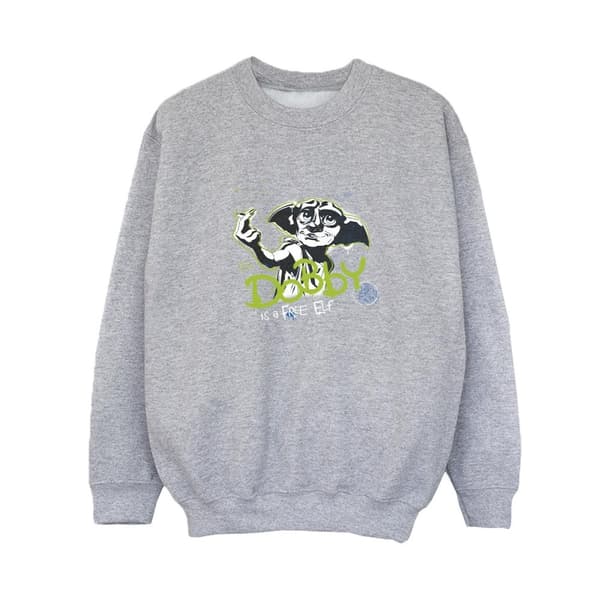 Harry Potter Pojkar Dobby A Free Elf Sweatshirt