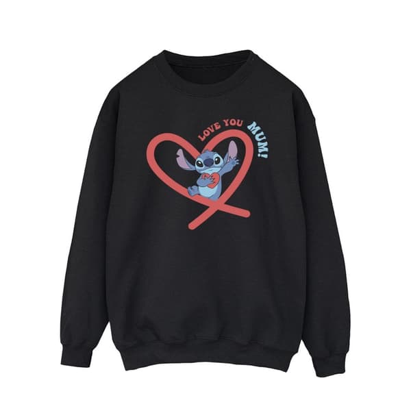 Disney Lilo & Stitch Love You Mum - Sweatshirt för herrar