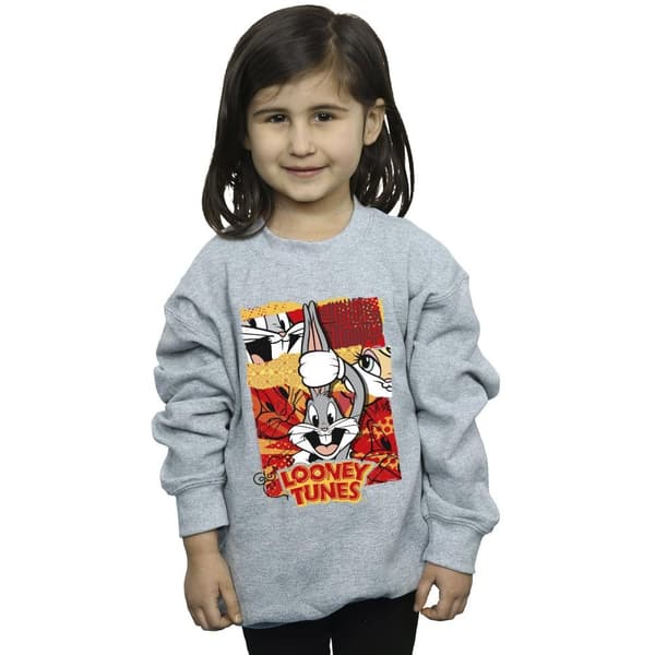 Looney Tunes Girls Bugs Rabbit Comic New Year Sweatshirt