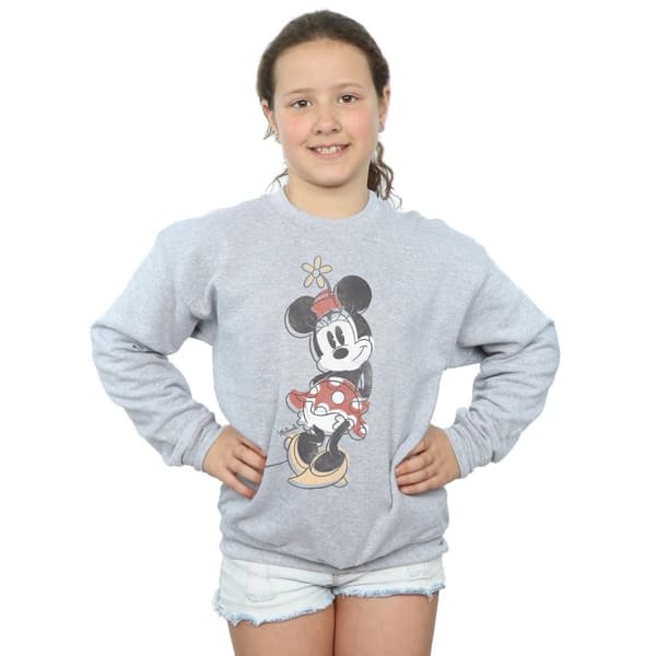 Disney Minnie Mouse Offset-tröja för flickor