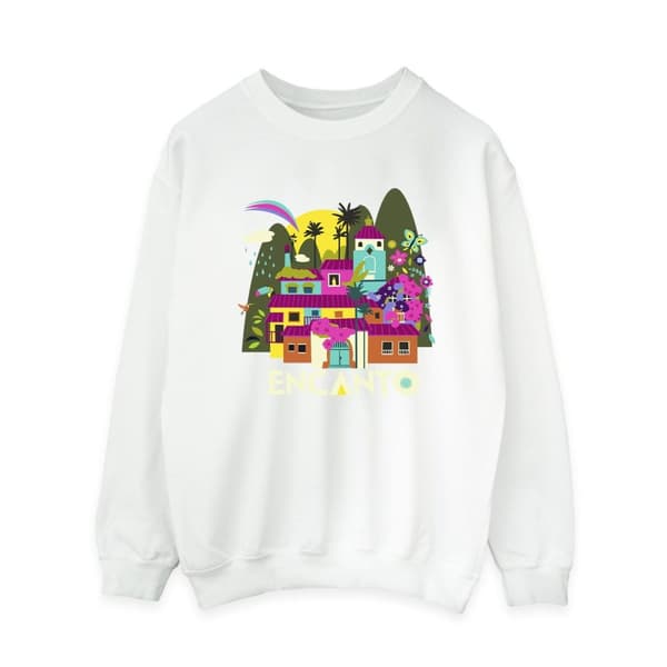 Disney Womens/Ladies Encanto Many Houses Sweatshirt