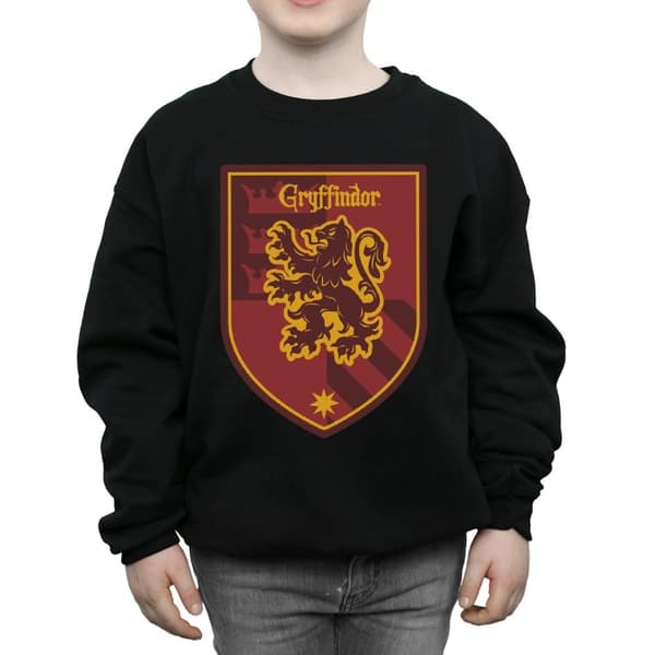 Harry Potter Boys Gryffindor Crest Flat Sweatshirt