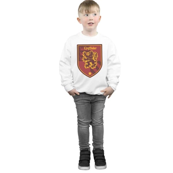 Harry Potter Boys Gryffindor Crest Flat Sweatshirt