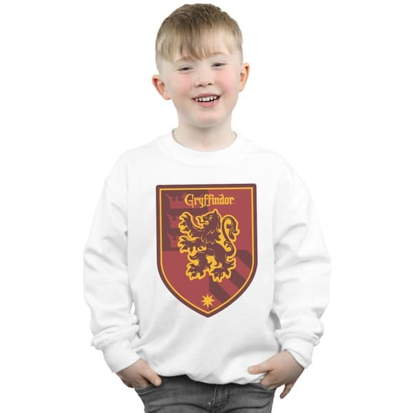 Harry Potter Boys Gryffindor Crest Flat Sweatshirt