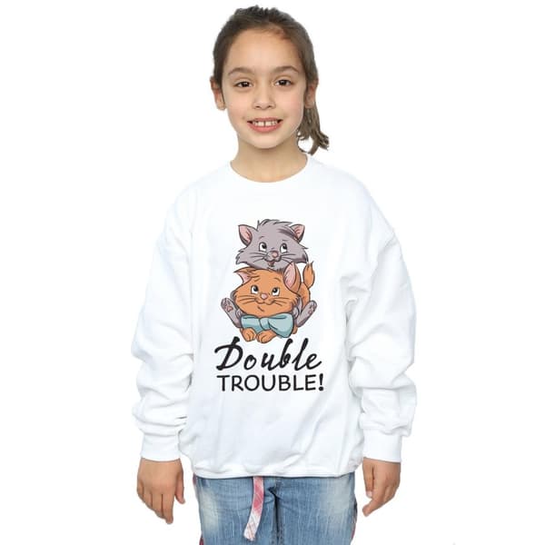 Disney Girls The Aristocats Double Trouble Sweatshirt