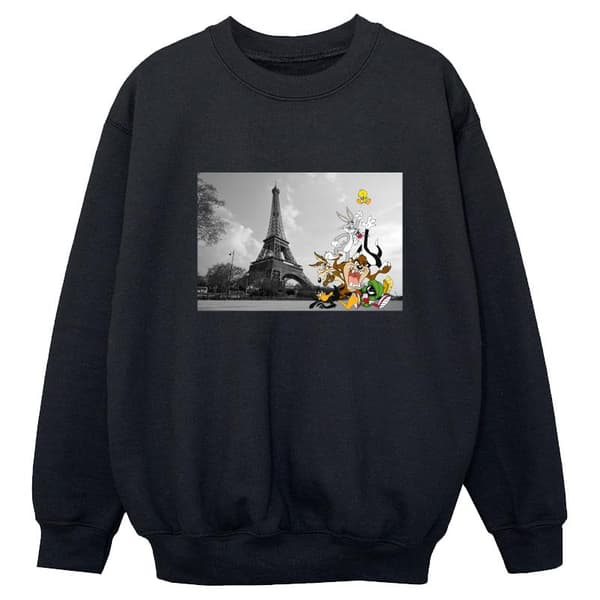 Looney Tunes Sweatshirt med replika av Eiffeltornet för flickor
