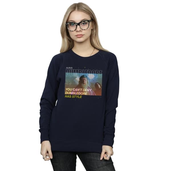 Harry Potter Womens/Ladies Dumbledore Style Sweatshirt