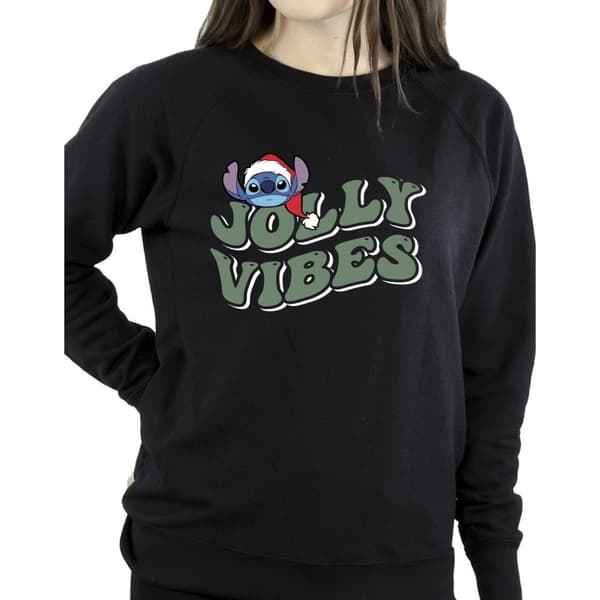 Disney Dam/Tjej Lilo & Stitch Jolly Chilling Vibes Sweatshirt