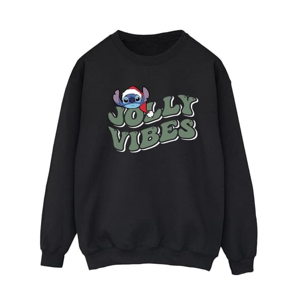 Disney Dam/Tjej Lilo & Stitch Jolly Chilling Vibes Sweatshirt