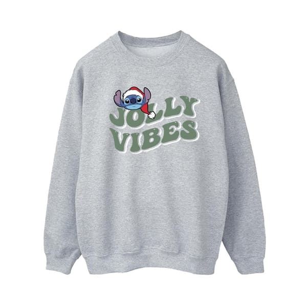 Disney Dam/Tjej Lilo & Stitch Jolly Chilling Vibes Sweatshirt