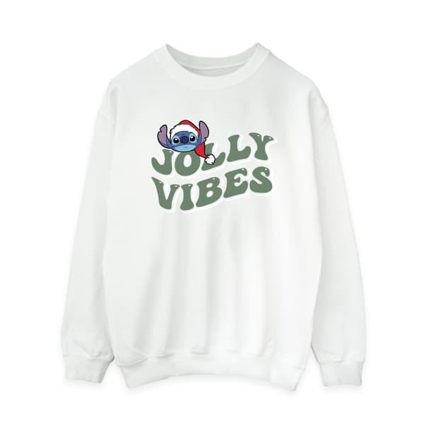 Disney Dam/Tjej Lilo & Stitch Jolly Chilling Vibes Sweatshirt