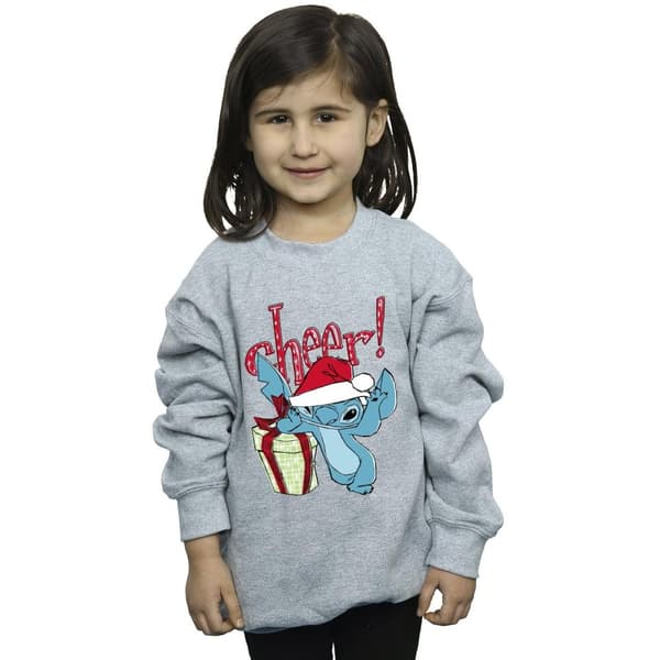 Disney Girls Lilo And Stitch Cheer Sweatshirt
