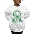 Miniatyrbild 3 av 5: Harry Potter Slytherin Glitter Sweatshirt för flickor