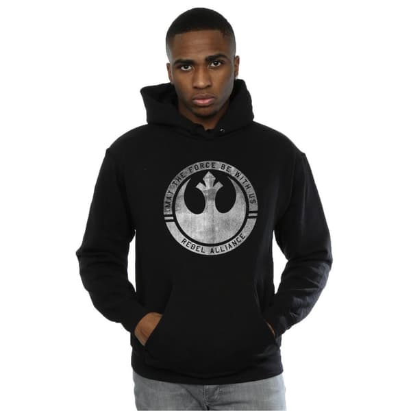 Star Wars Mens Rogue One May The Force Be With Us Hoodie