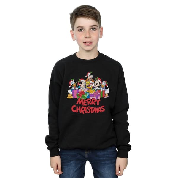 Disney Boys Mickey Mouse And Friends Christmas Sweatshirt