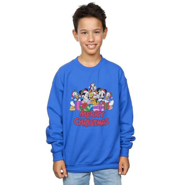 Disney Boys Mickey Mouse And Friends Christmas Sweatshirt