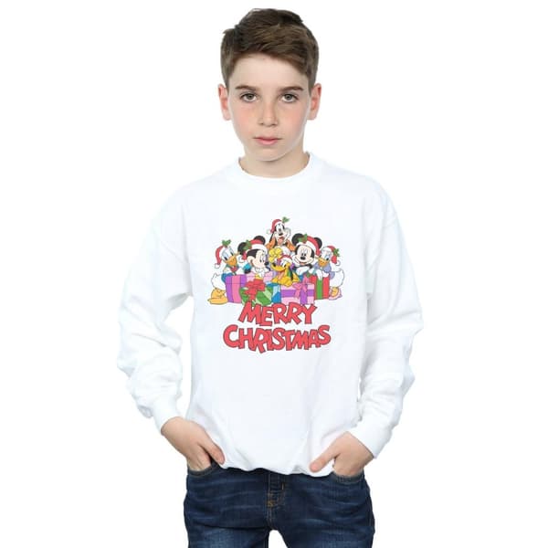 Disney Boys Mickey Mouse And Friends Christmas Sweatshirt
