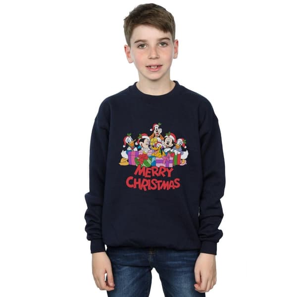 Disney Boys Mickey Mouse And Friends Christmas Sweatshirt