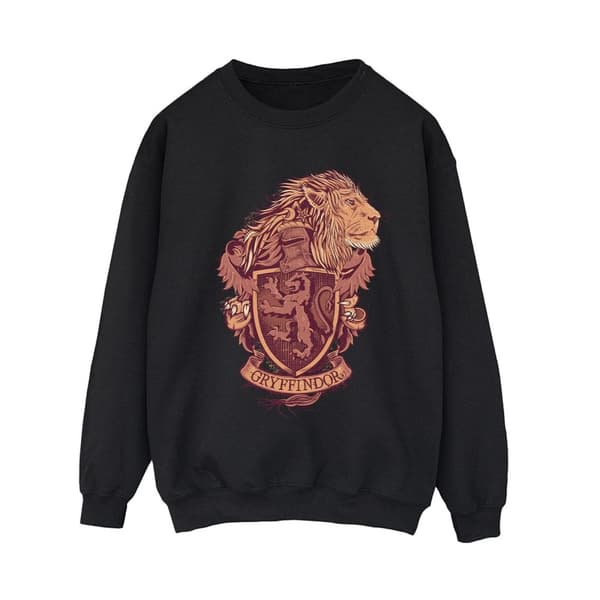 Harry Potter Gryffindor Sketch Crest - Sweatshirt för kvinnor/damer
