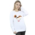 Miniatyrbild 2 av 3: Disney Sweatshirt - Big Hero 6 Baymax Kitten Pose, dam/dam