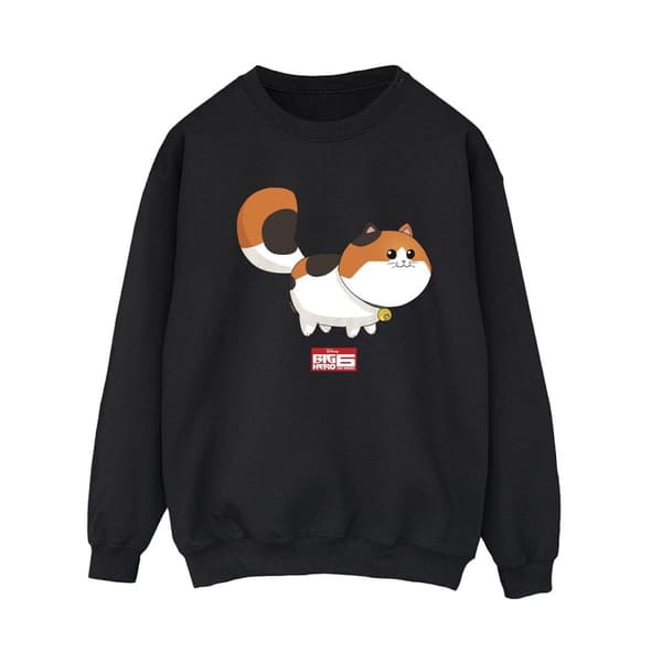 Disney Sweatshirt - Big Hero 6 Baymax Kitten Pose, dam/dam